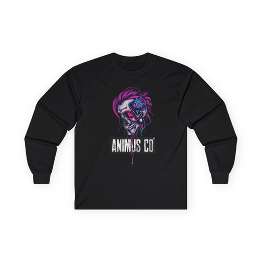 Neon Skull - Long Sleeve Tee