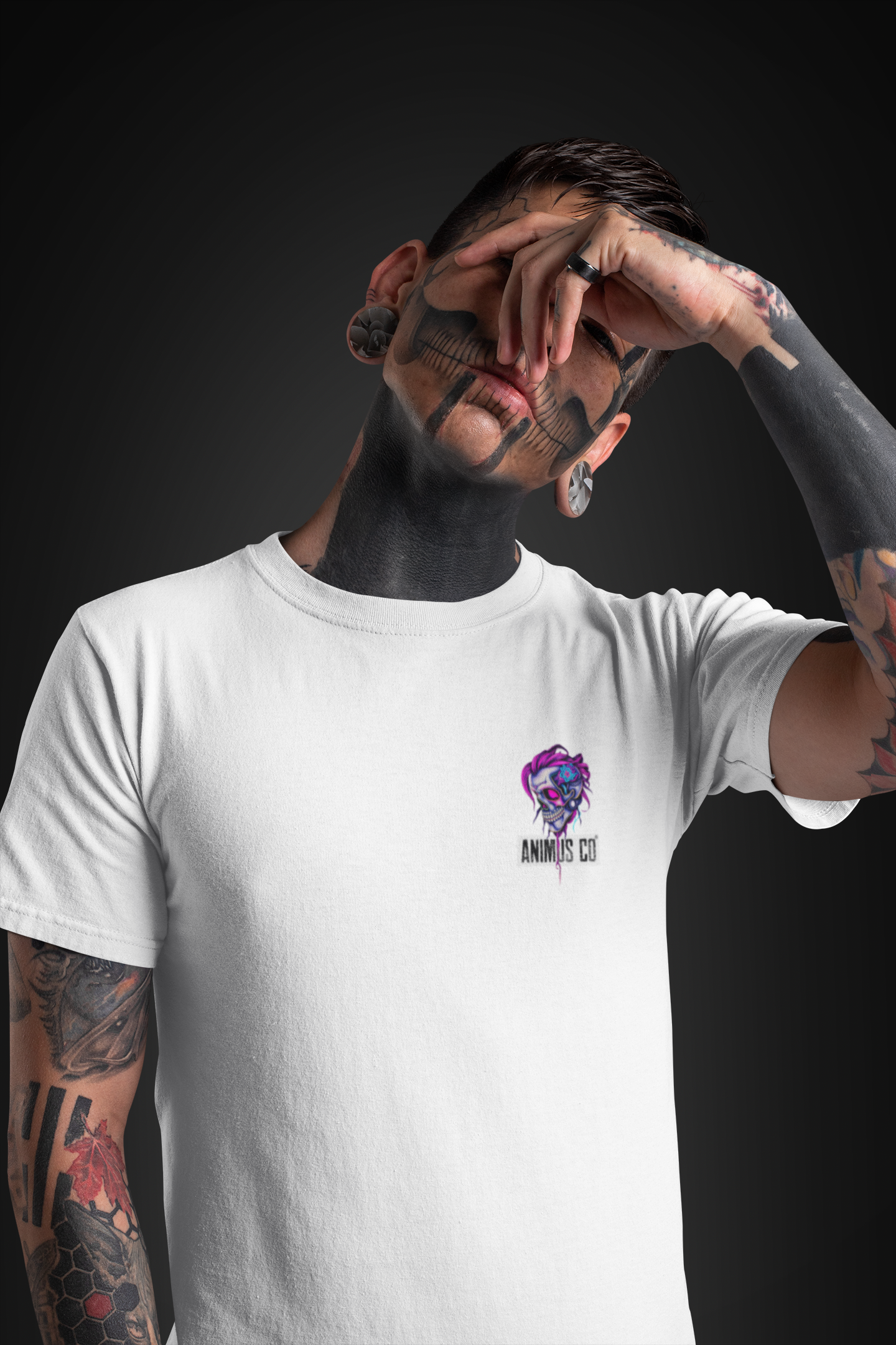 Heavy - Neon Skull - Tee